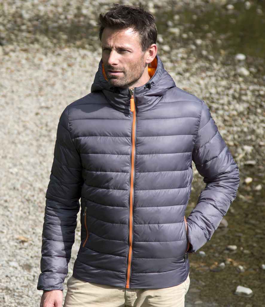 Result Urban Snow Bird Padded Jacket | Grey/Orange