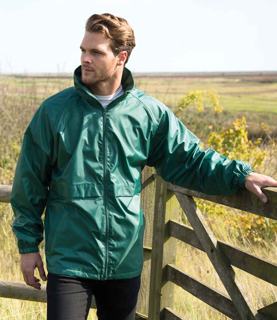 Result Core Micro Fleece Lined Jacket | Bottle Green