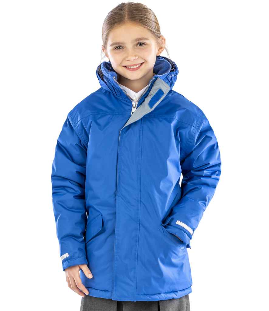 Result Core Kids Winter Parka Jacket | Royal Blue