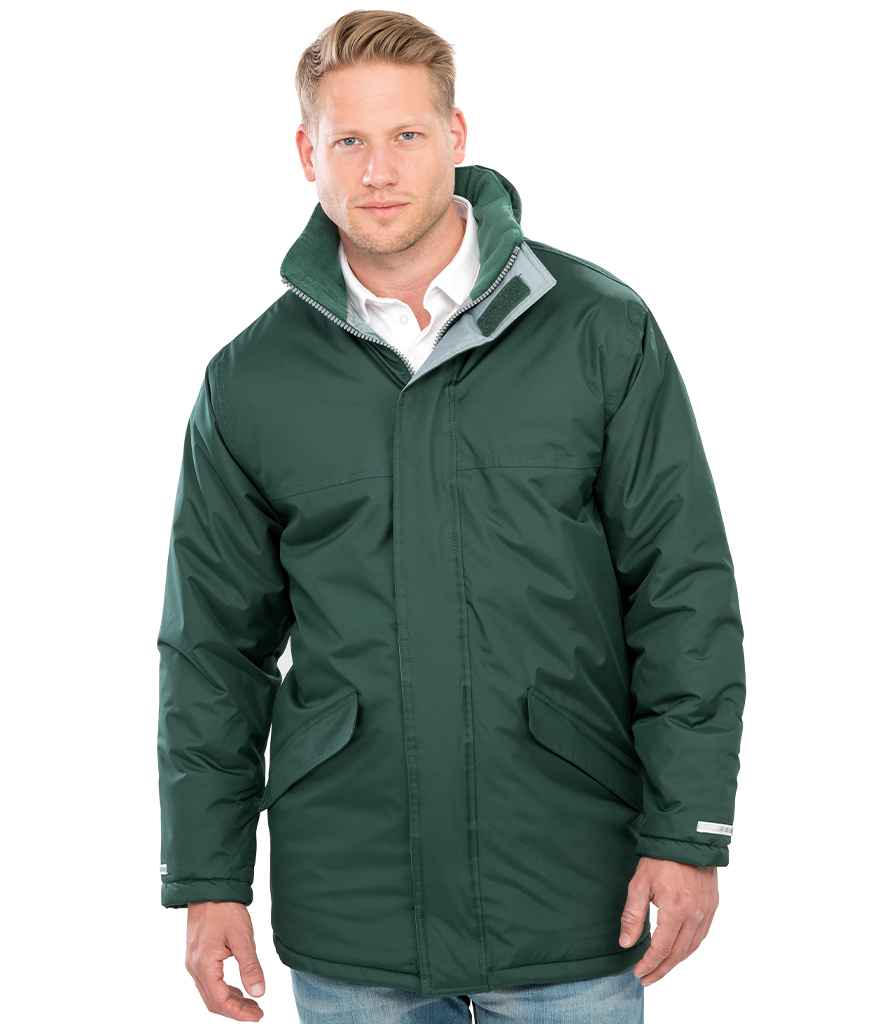 Result Core Winter Parka Jacket | Bottle Green