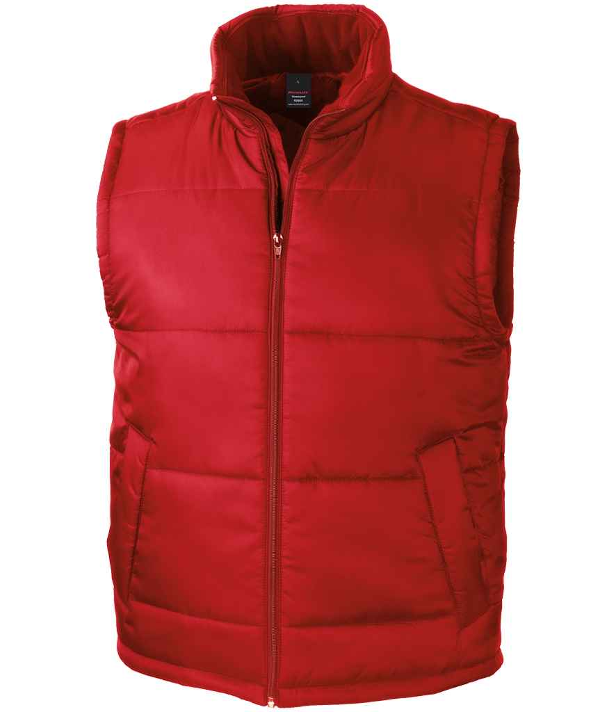Result Core Padded Bodywarmer | Red