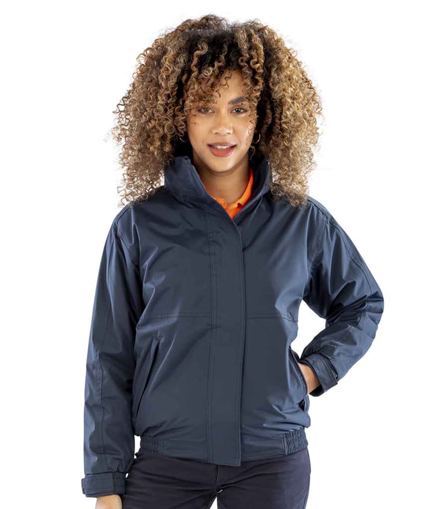 Result Recycled Ladies Channel Jacket | Navy