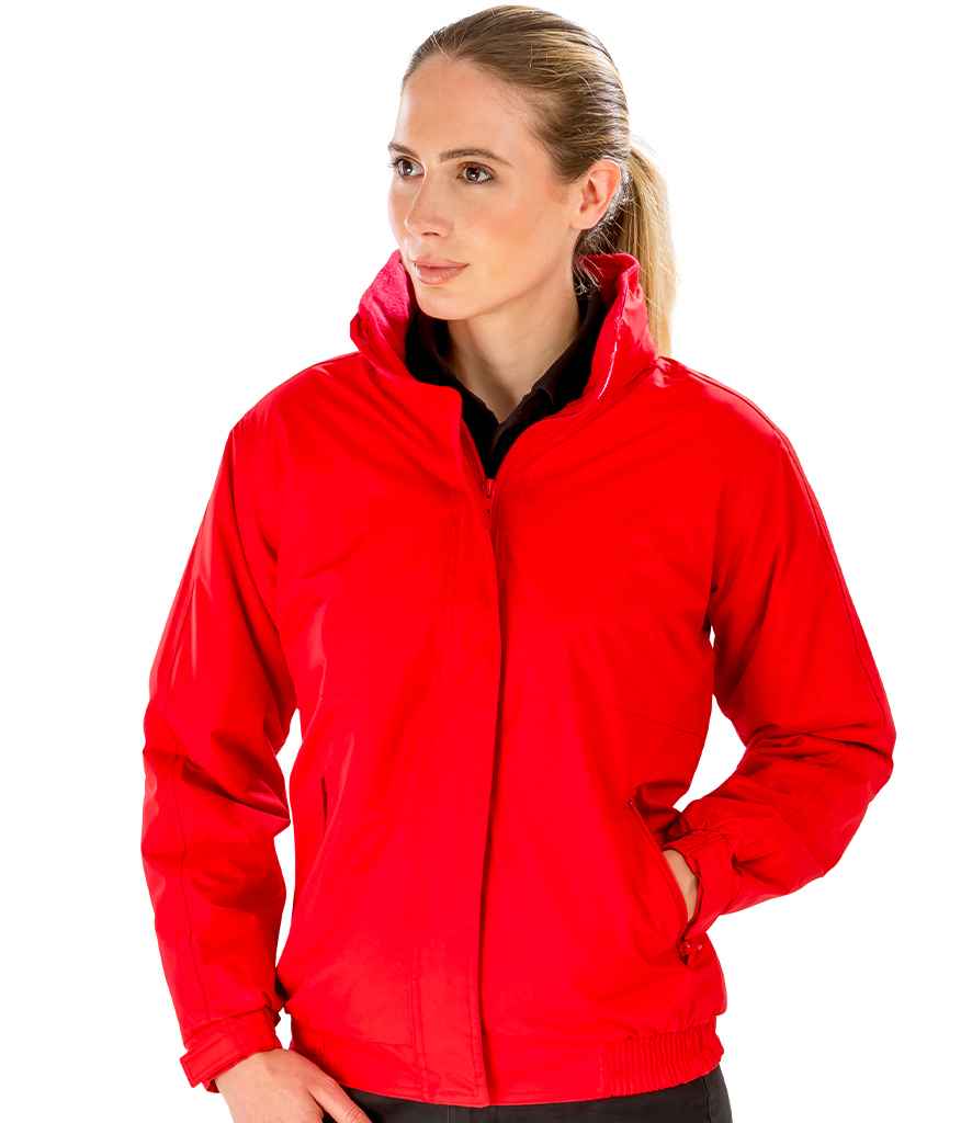Result Recycled Ladies Channel Jacket | Red