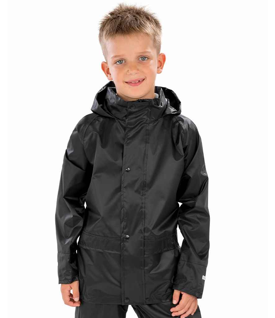 Result Core Kids Waterproof Over Jacket | Black