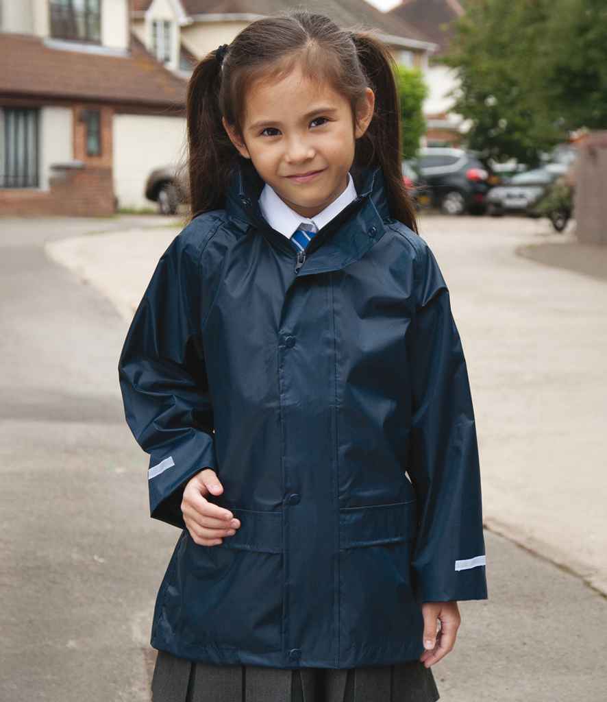 Result Core Kids Waterproof Over Jacket | Navy