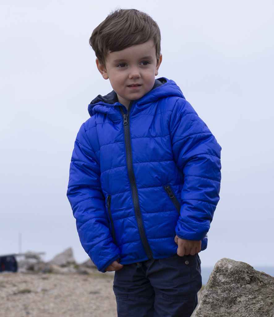 Result Core Kids Padded Jacket | Royal Blue/Navy