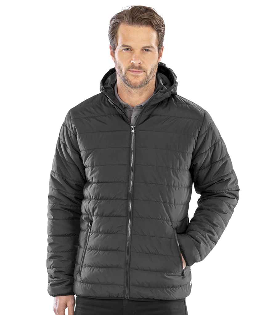 Result Core Soft Padded Jacket | Black/Black