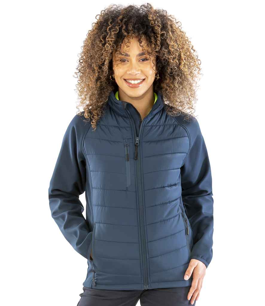 Result Recycled Compass Padded Jacket | Navy/Navy