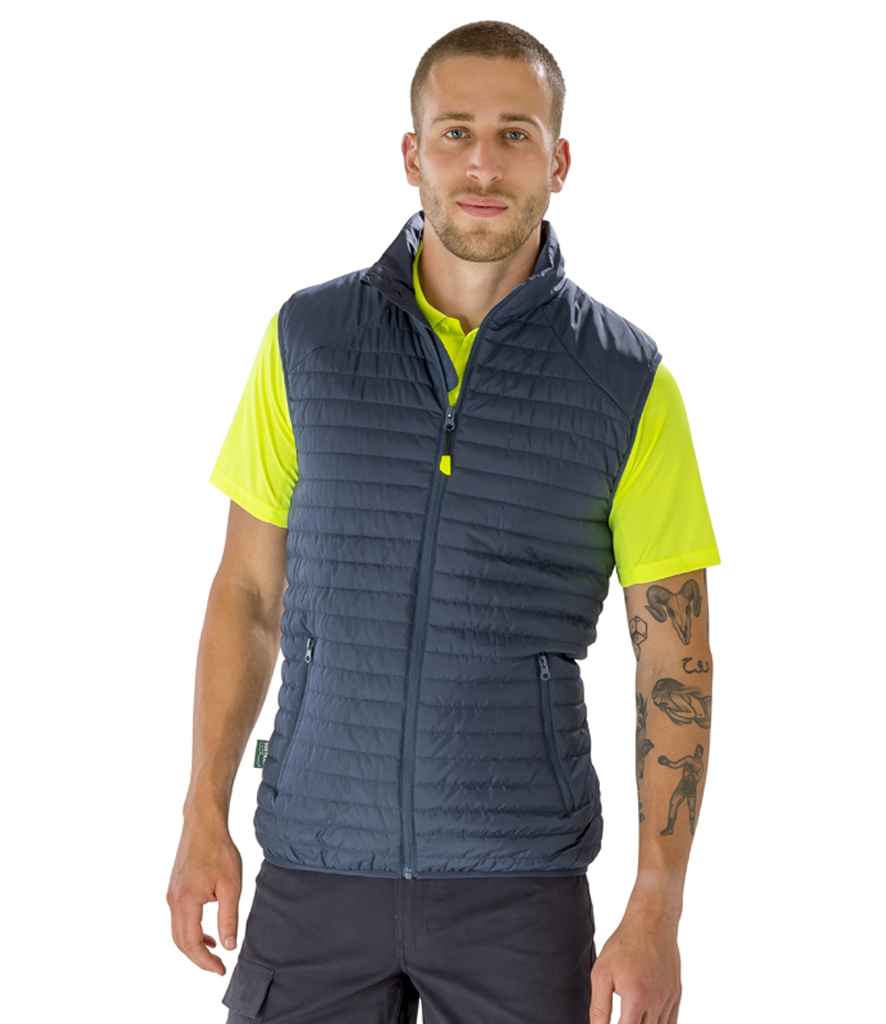 Result Recycled Thermoquilt Gilet | Navy/Navy