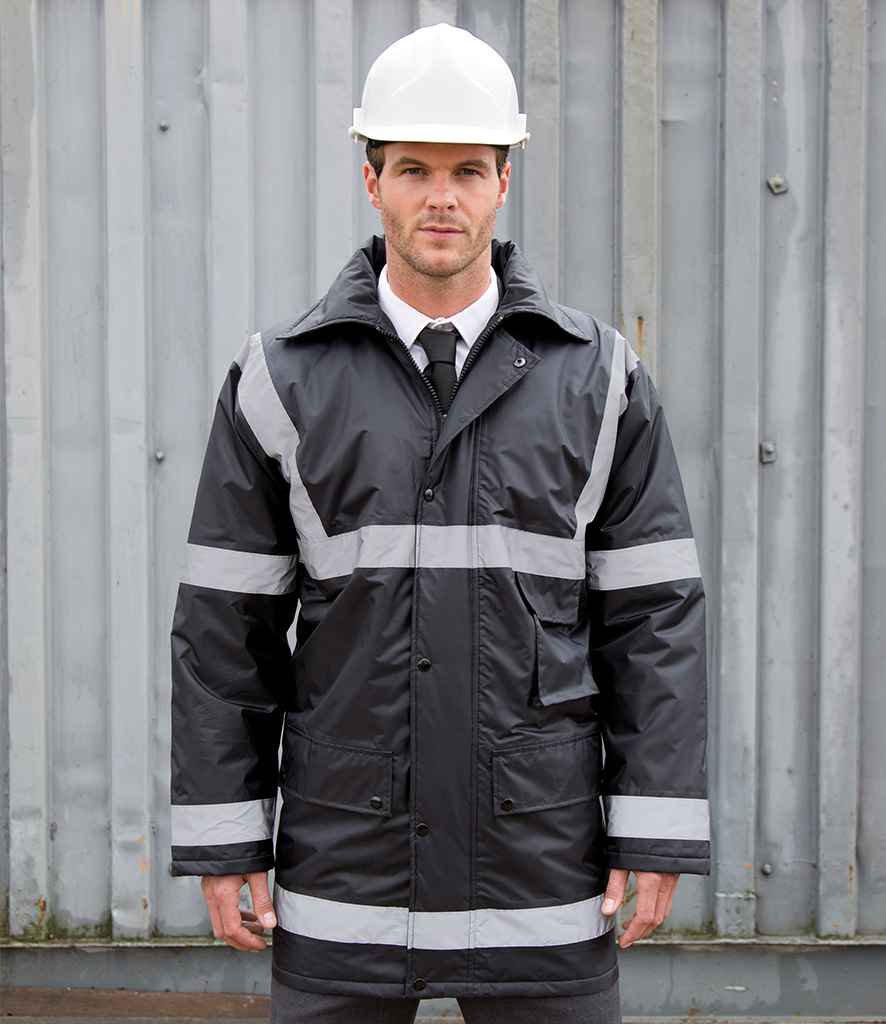 Result Work-Guard Management Coat | Black