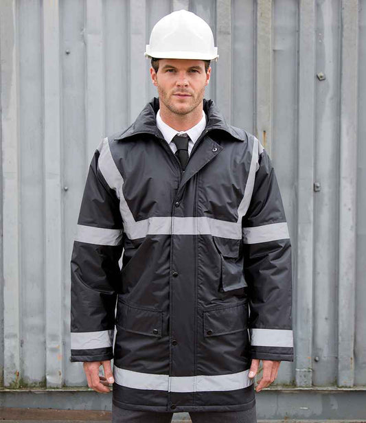 Result Work-Guard Management Coat | Black
