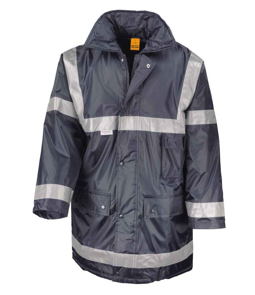 Result Work-Guard Management Coat | Navy