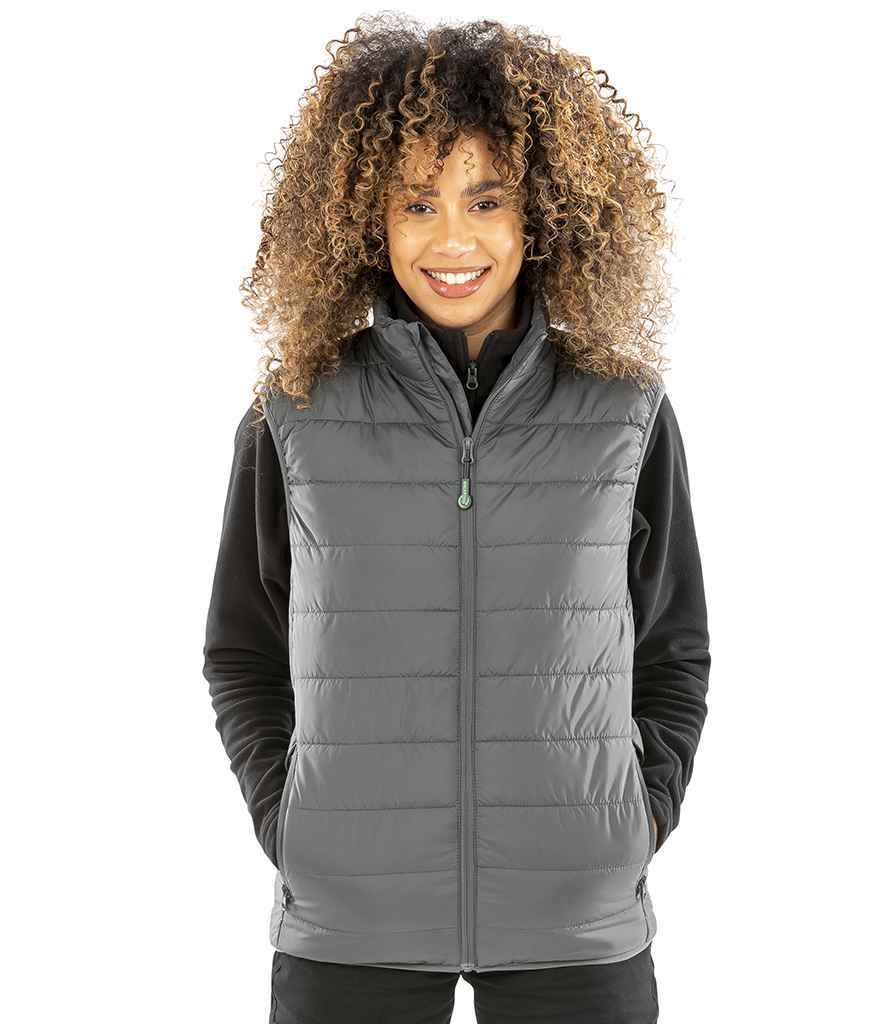 Result Recycled Promo Padded Bodywarmer | Grey