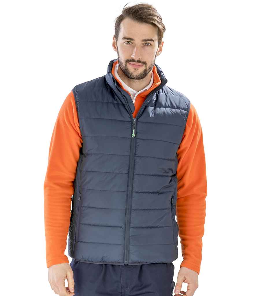 Result Recycled Promo Padded Bodywarmer | Navy