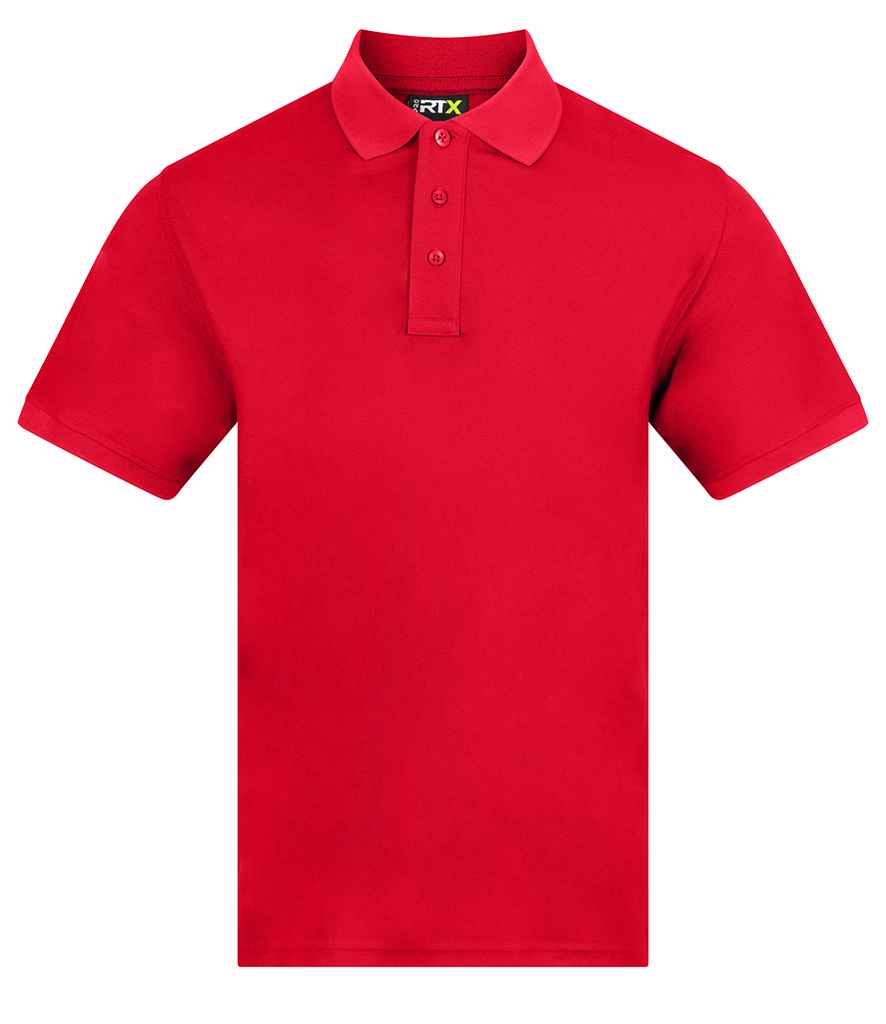 Pro RTX Pro Wicking Piqué Polo Shirt | Red