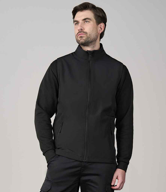 Pro RTX Pro Two Layer Soft Shell Gilet | Black