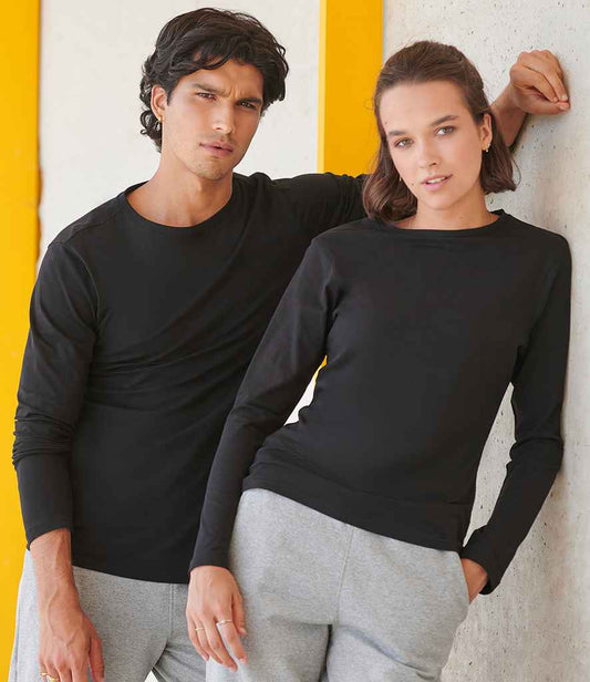 SF Clothing Feel Good Stretch Long Sleeve T-Shirt | Black
