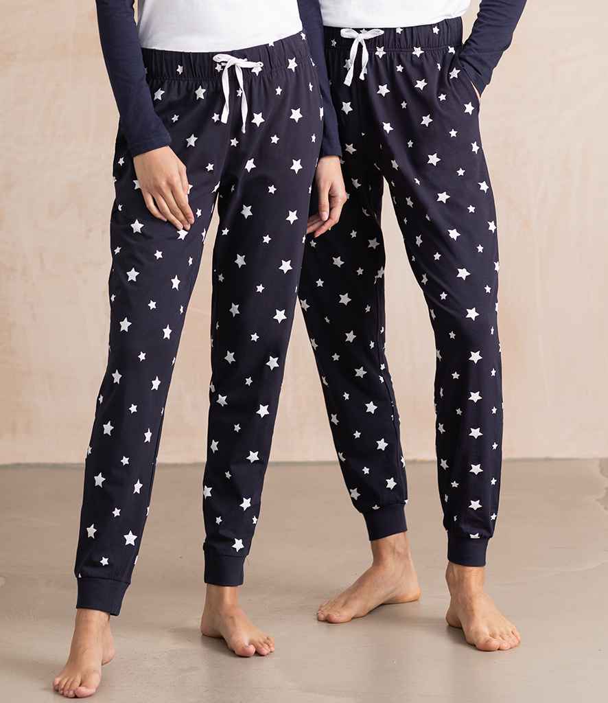 SF Clothing Ladies Lounge Pants | Navy/White Stars