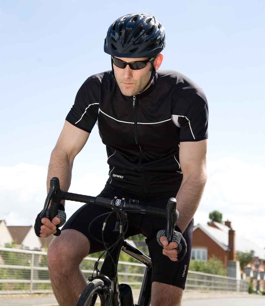 Spiro Bikewear Top | Black/White