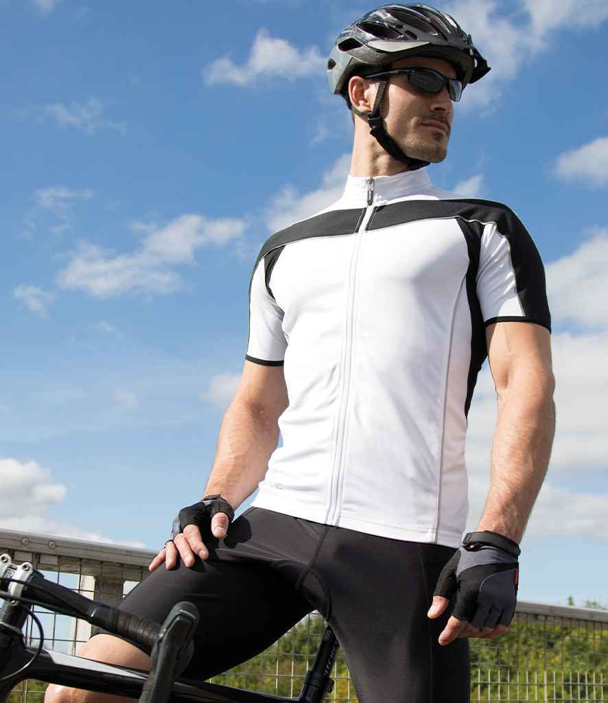 Spiro Bikewear Top | White/Black