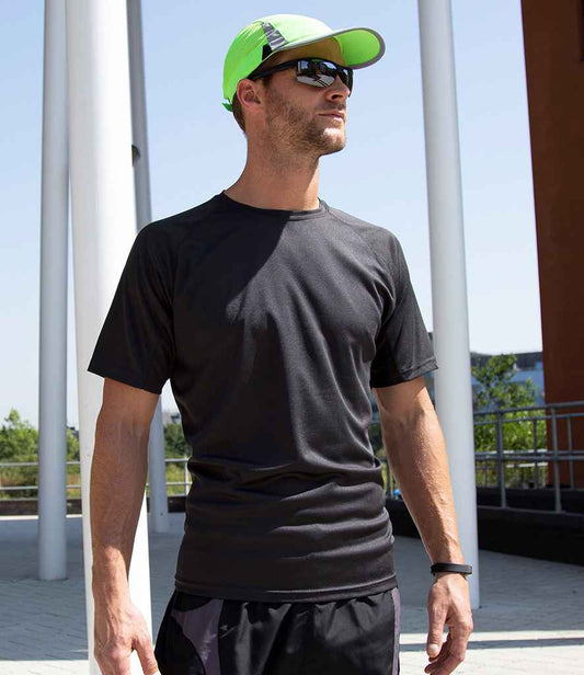 Spiro Impact Performance Aircool T-Shirt | Black