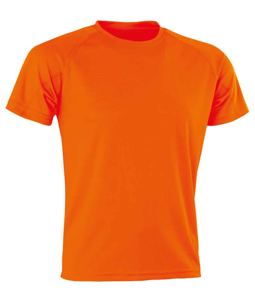 Spiro Impact Performance Aircool T-Shirt | Flo Orange
