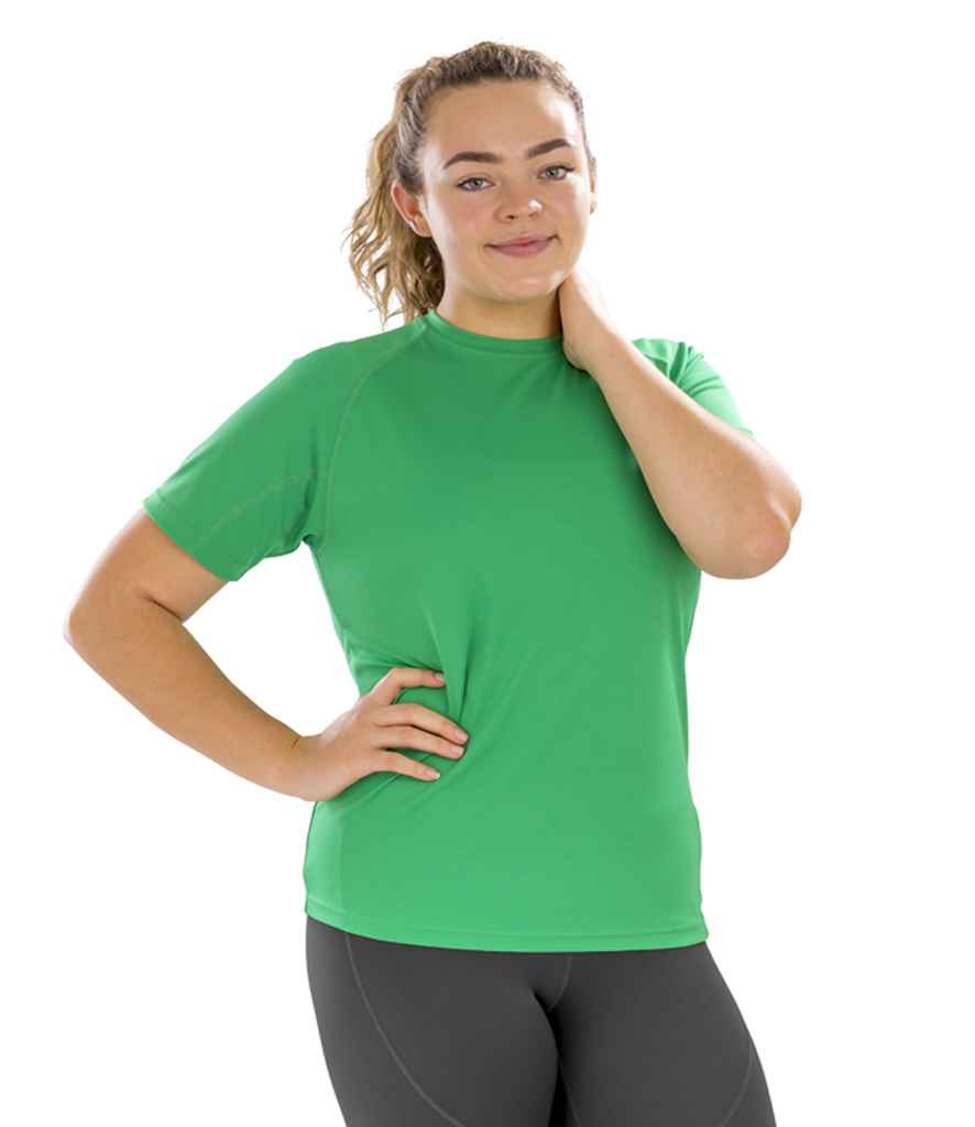 Spiro Impact Performance Aircool T-Shirt | Irish Green