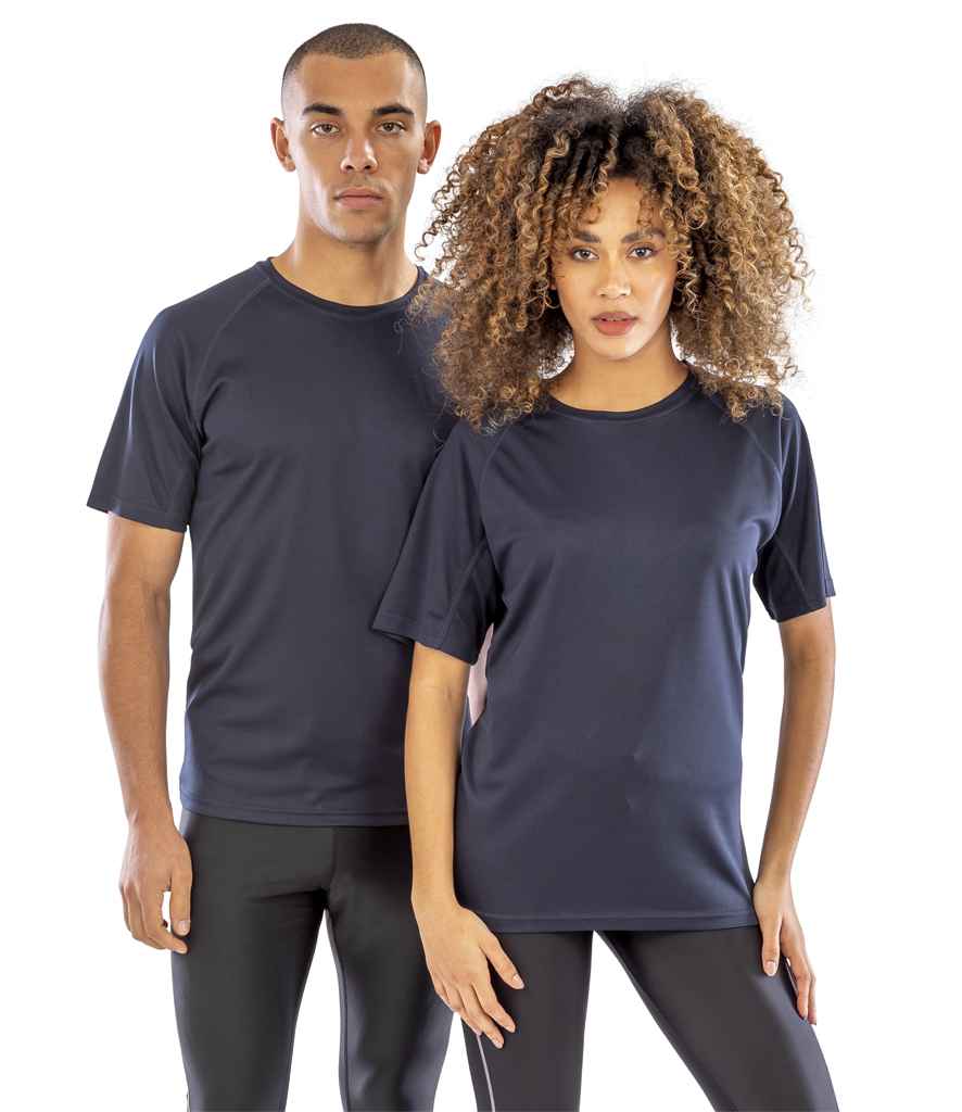 Spiro Impact Performance Aircool T-Shirt | Navy