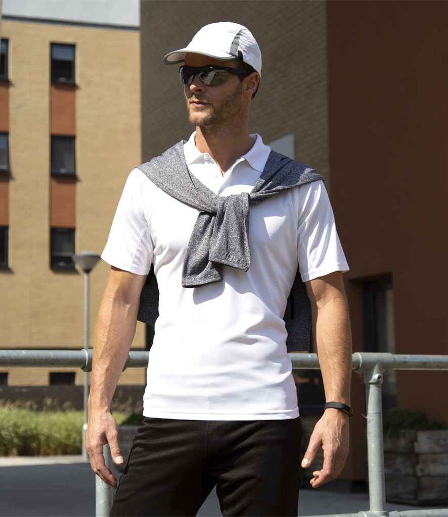 Spiro Impact Performance Aircool T-Shirt | White