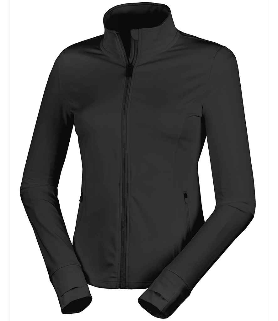Spiro Ladies Recycled Fitness Jacket | Black