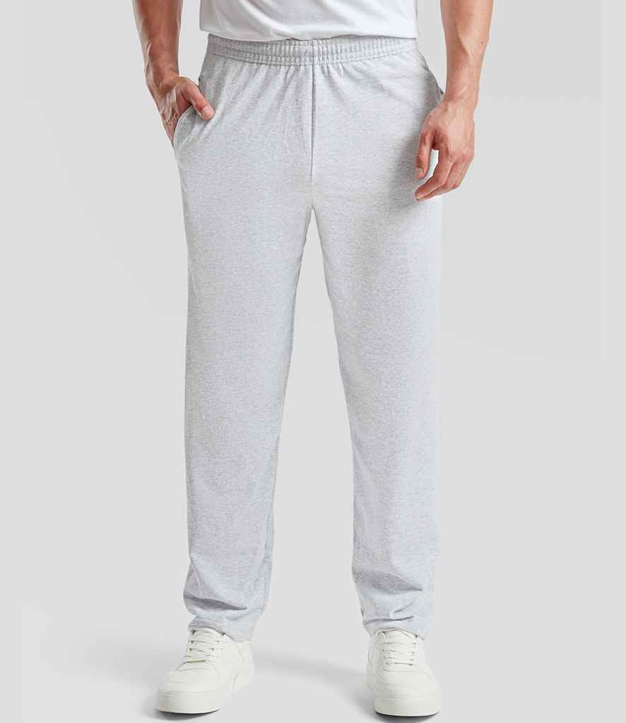 Fruit of the Loom Lightweight Jog Pants | Heather Grey