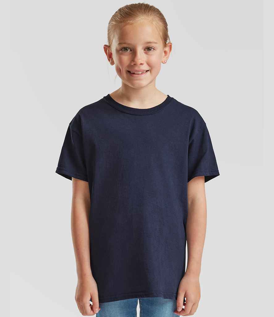 Fruit of the Loom Kids Original T-Shirt | Navy