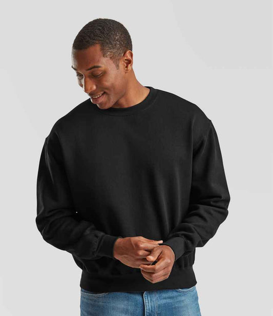 Fruit of the Loom Supercotton™ Sweatshirt | Black