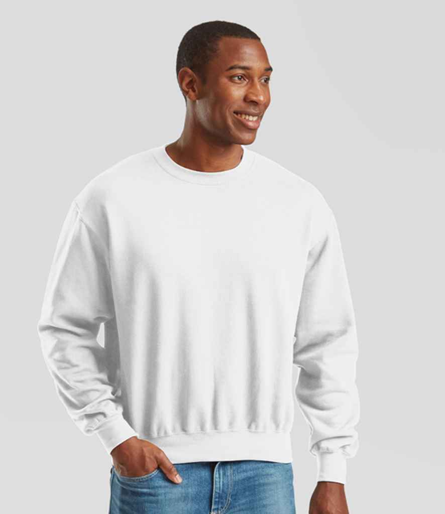 Fruit of the Loom Supercotton™ Sweatshirt | White