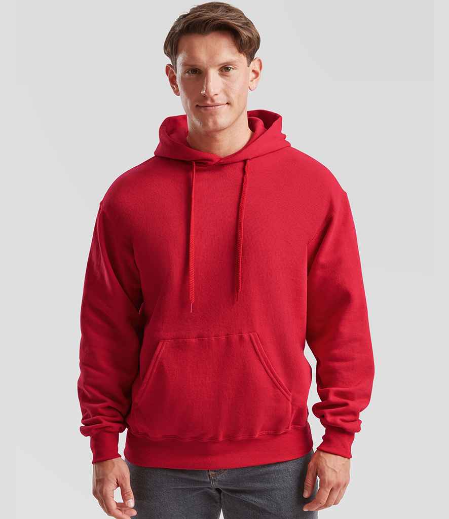 Fruit of the Loom Classic Hooded Sweatshirt | Red