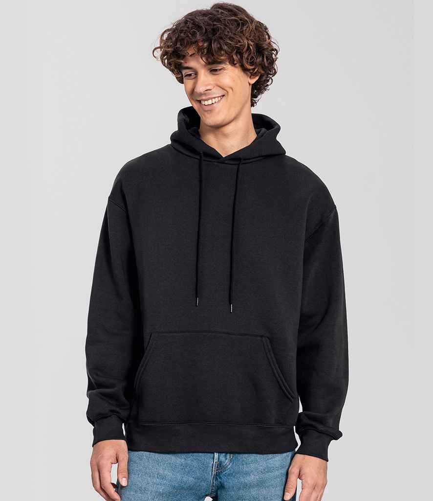 Fruit of the Loom Iconic Premium Hooded Sweatshirt | Black