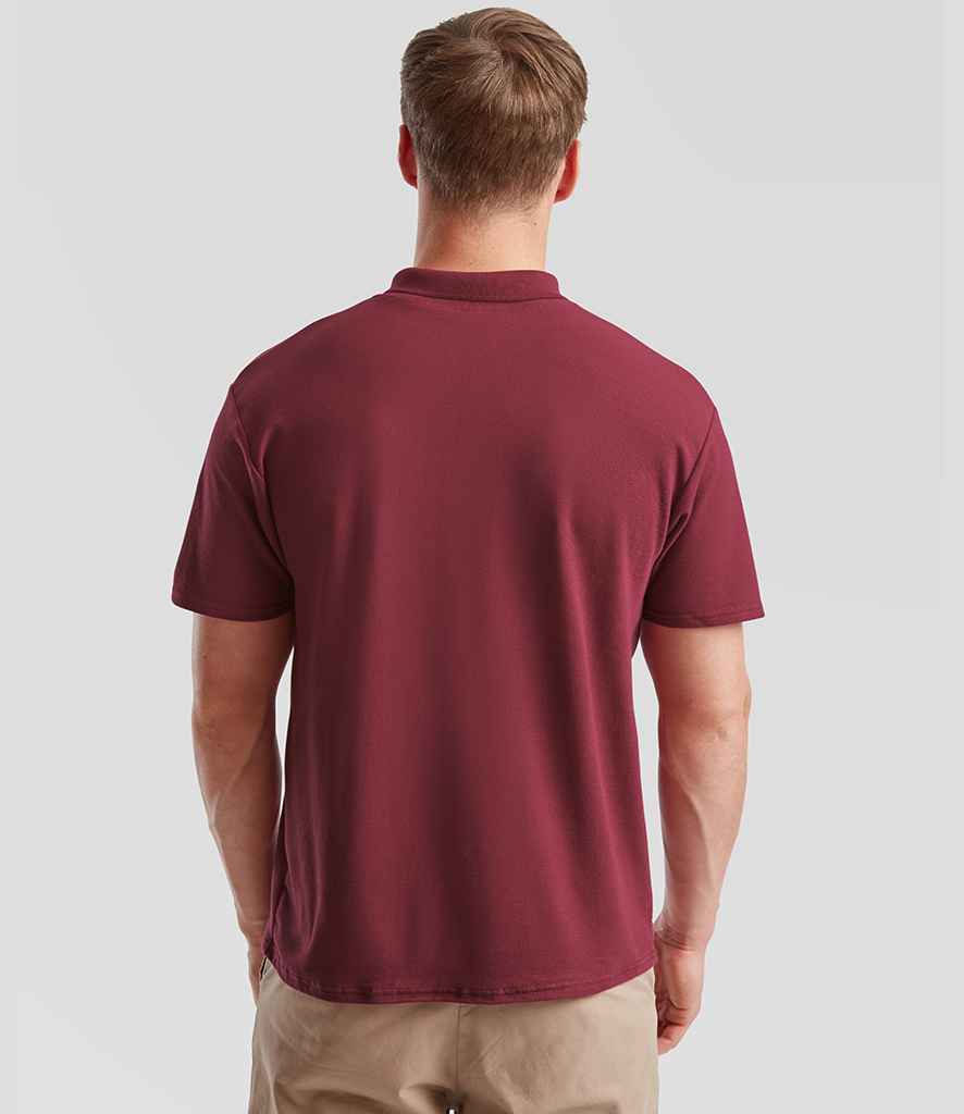 Fruit of the Loom Original Piqué Polo Shirt | Burgundy