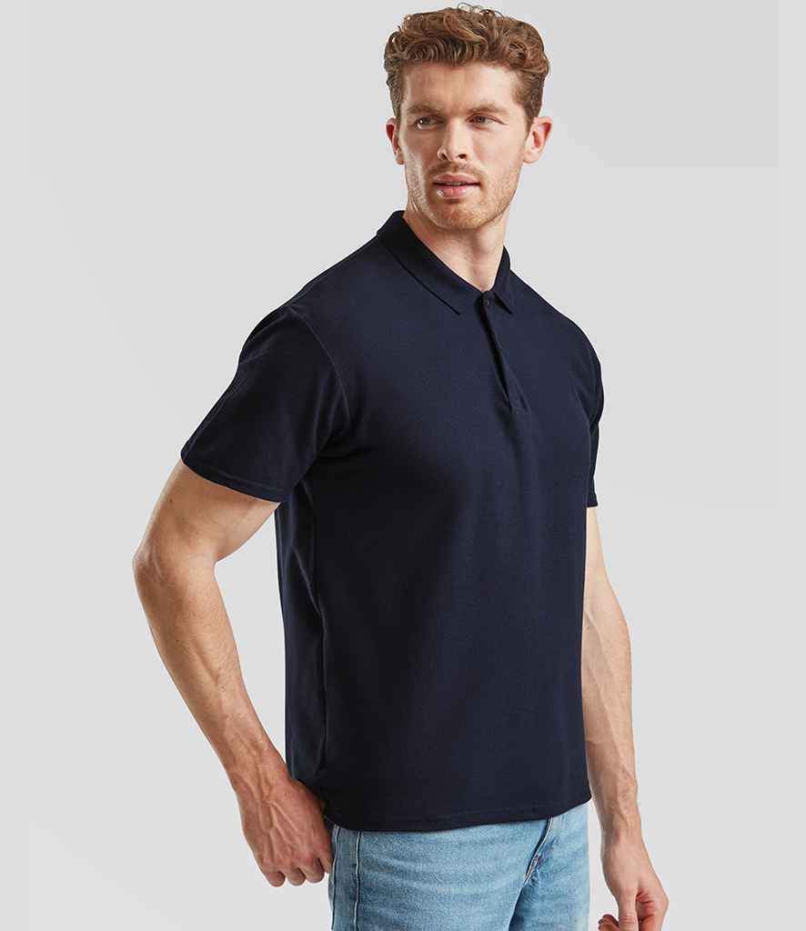 Fruit of the Loom Original Piqué Polo Shirt | Deep Navy