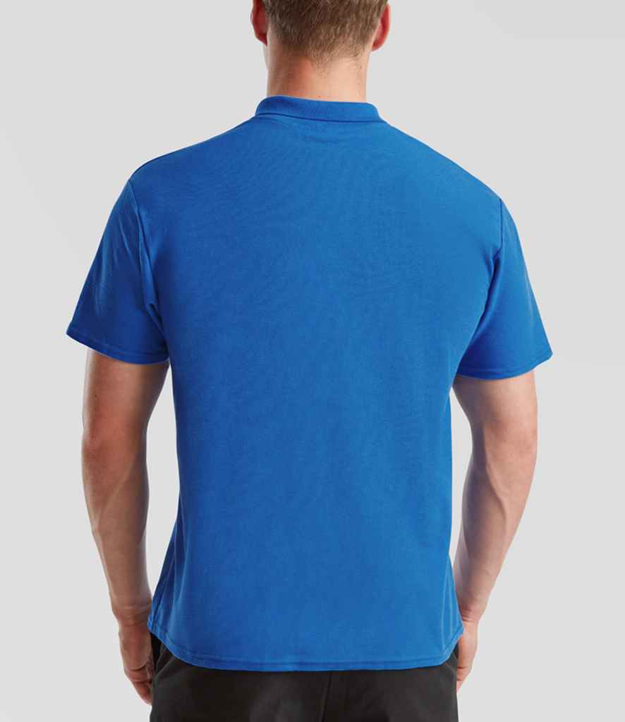 Fruit of the Loom Original Piqué Polo Shirt | Royal Blue