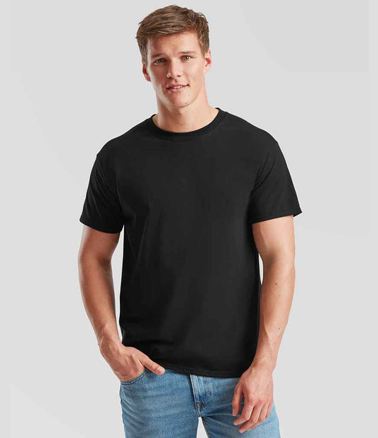 Fruit of the Loom Iconic 195 T-Shirt | Black