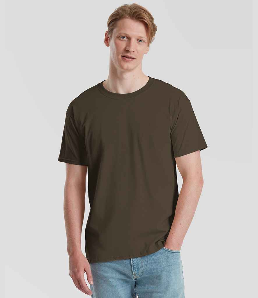 Fruit of the Loom Iconic 195 T-Shirt | Truffle