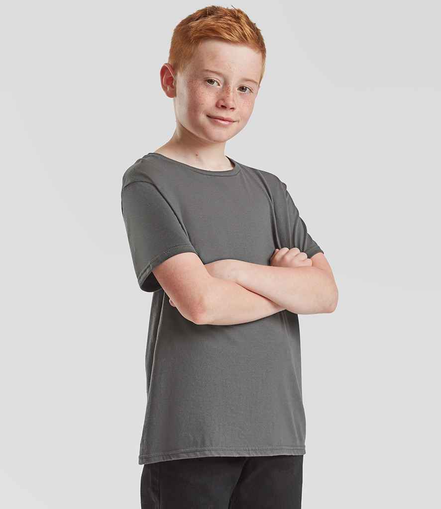 Fruit of the Loom Kids Iconic 150 T-Shirt | Light Graphite