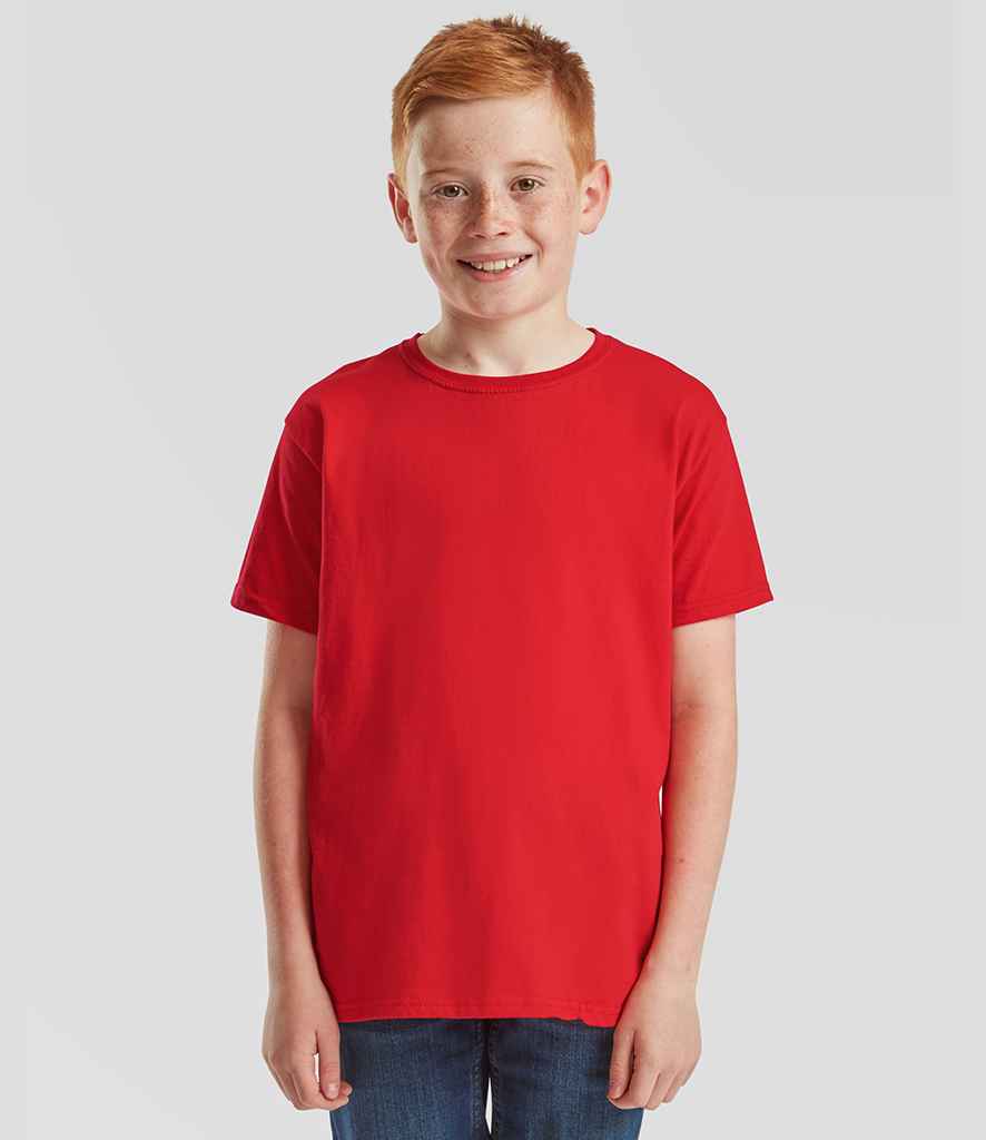 Fruit of the Loom Kids Iconic 150 T-Shirt | Red