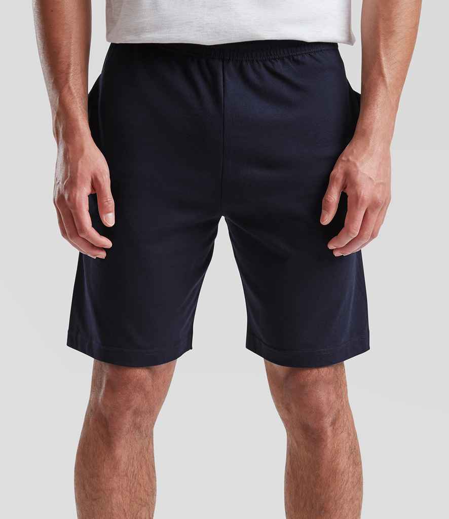 Fruit of the Loom Iconic 195 Jersey Shorts | Deep Navy