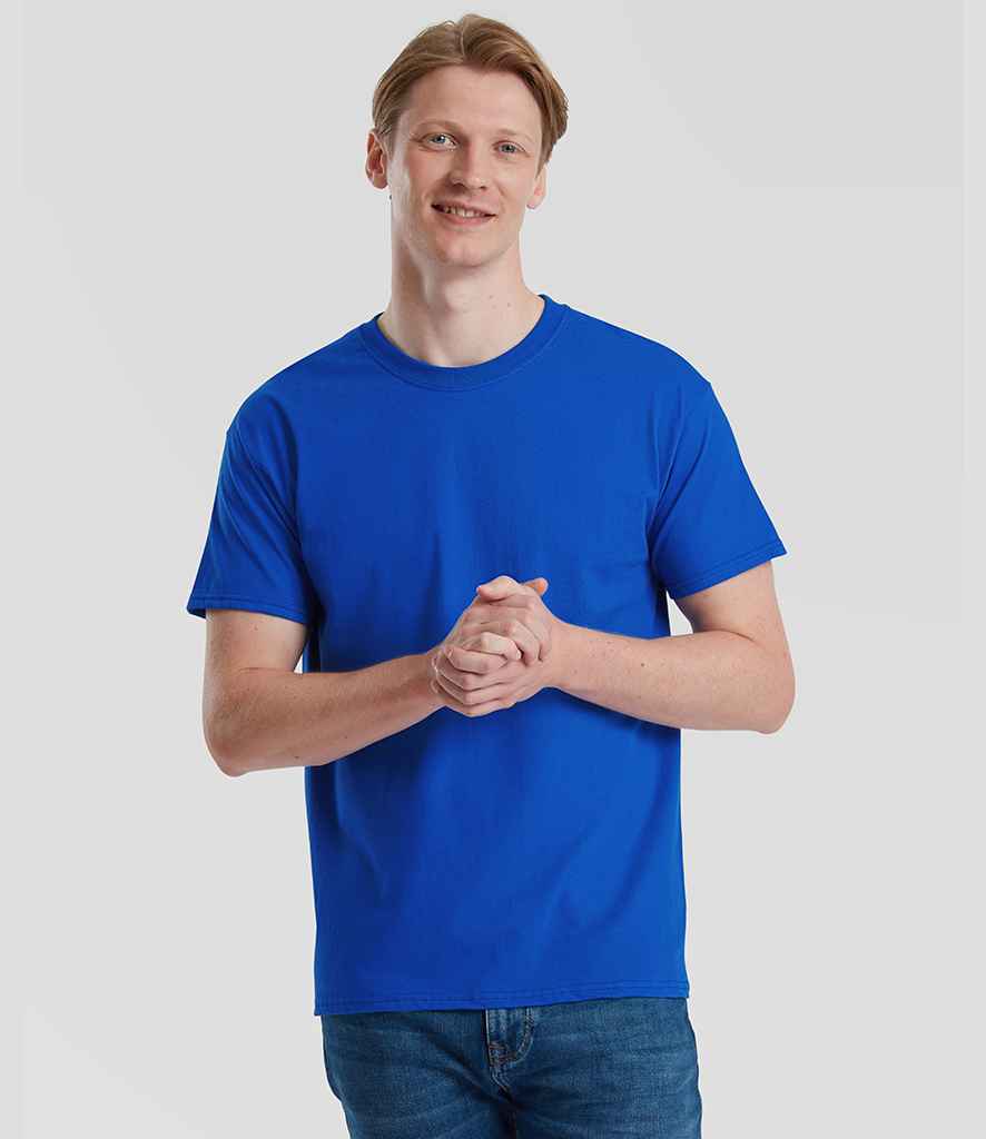 Fruit of the Loom Pure Cotton T-Shirt | Royal Blue