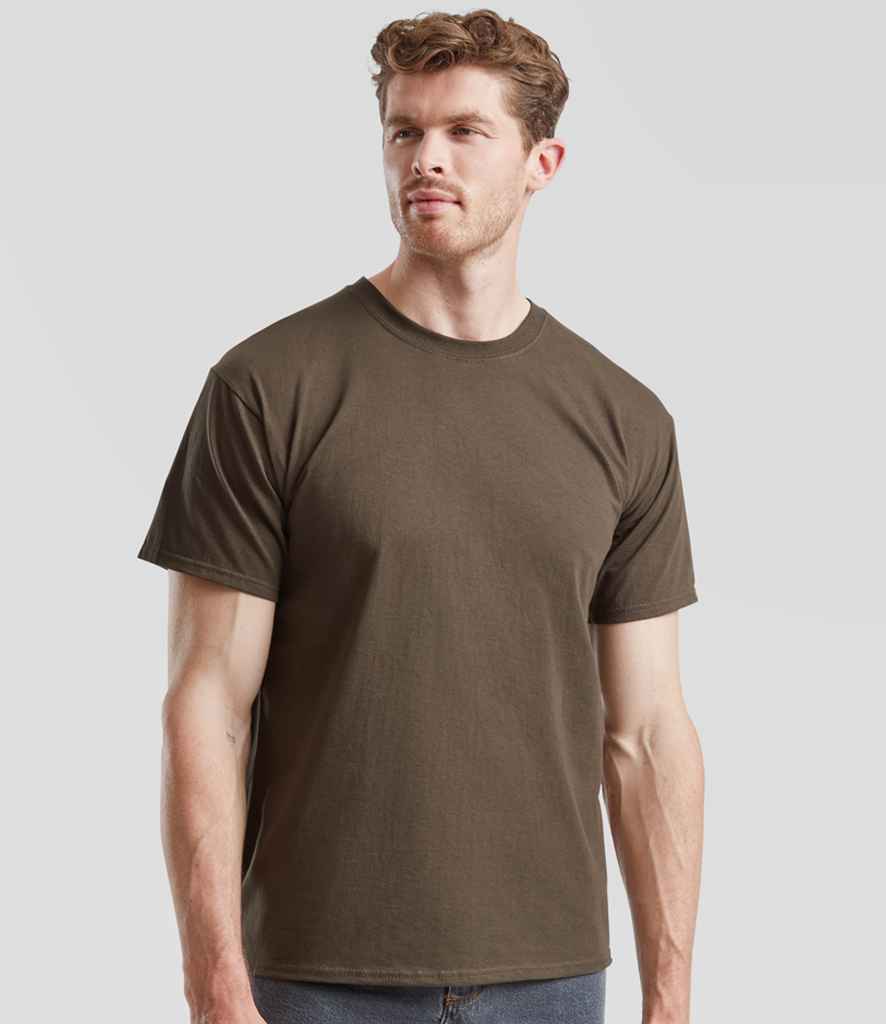 Fruit of the Loom Value T-Shirt | Chocolate