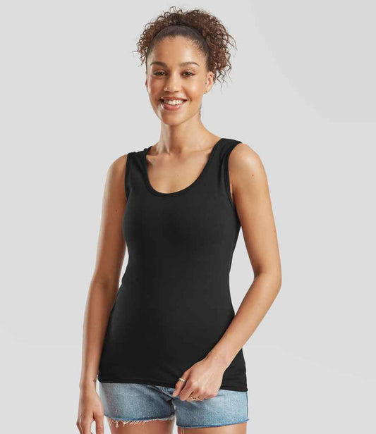 Fruit of the Loom Lady Fit Value Vest | Black