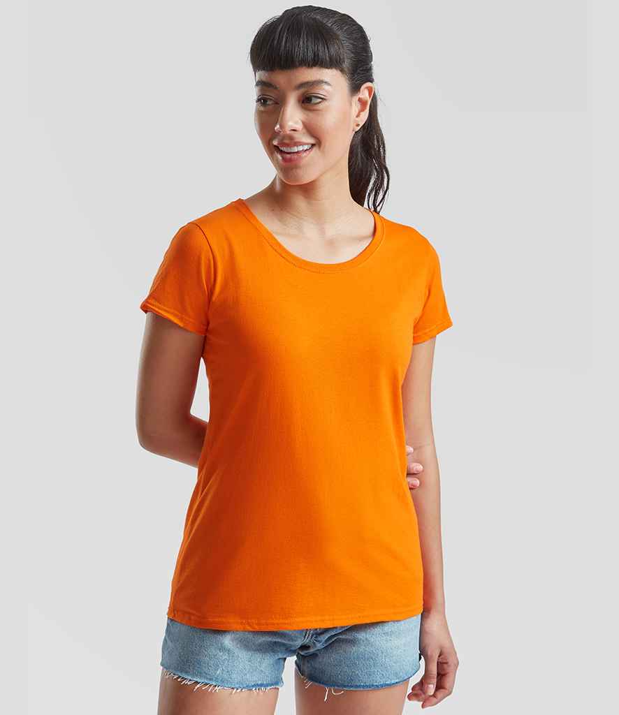 Fruit of the Loom Lady Fit Value T-Shirt | Orange