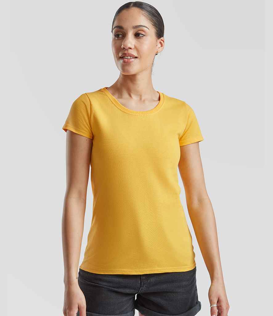 Fruit of the Loom Lady Fit Value T-Shirt | Sunflower