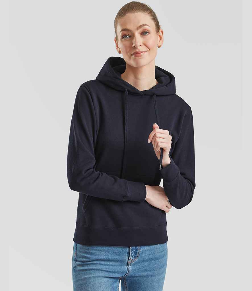 Fruit of the Loom Classic Lady Fit Hooded Sweatshirt | Deep Navy
